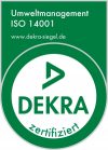 DEKRA zertifiziert: Umweltmanagement ISO 14001